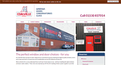 Desktop Screenshot of coalvilleglass.co.uk